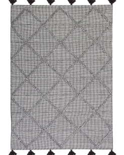 Tappeto TUZLA Marrone 140 x 200 cm Cotone