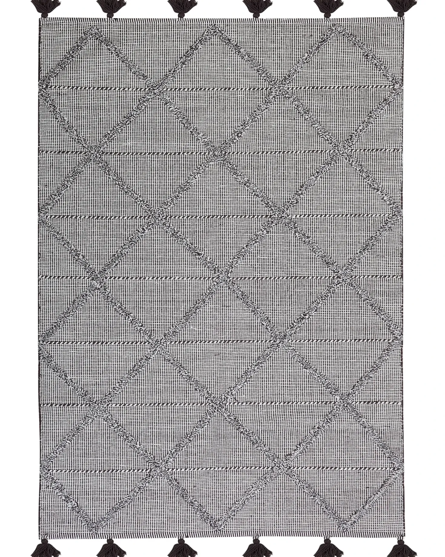 Tappeto TUZLA Marrone 140 x 200 cm Cotone