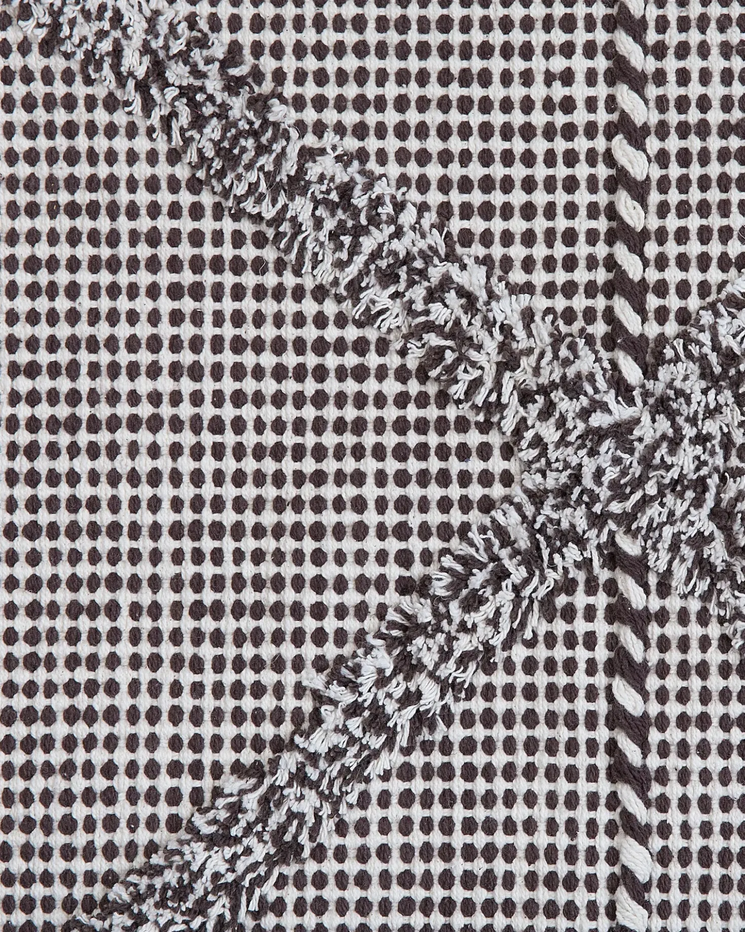 Tappeto TUZLA Marrone 140 x 200 cm Cotone