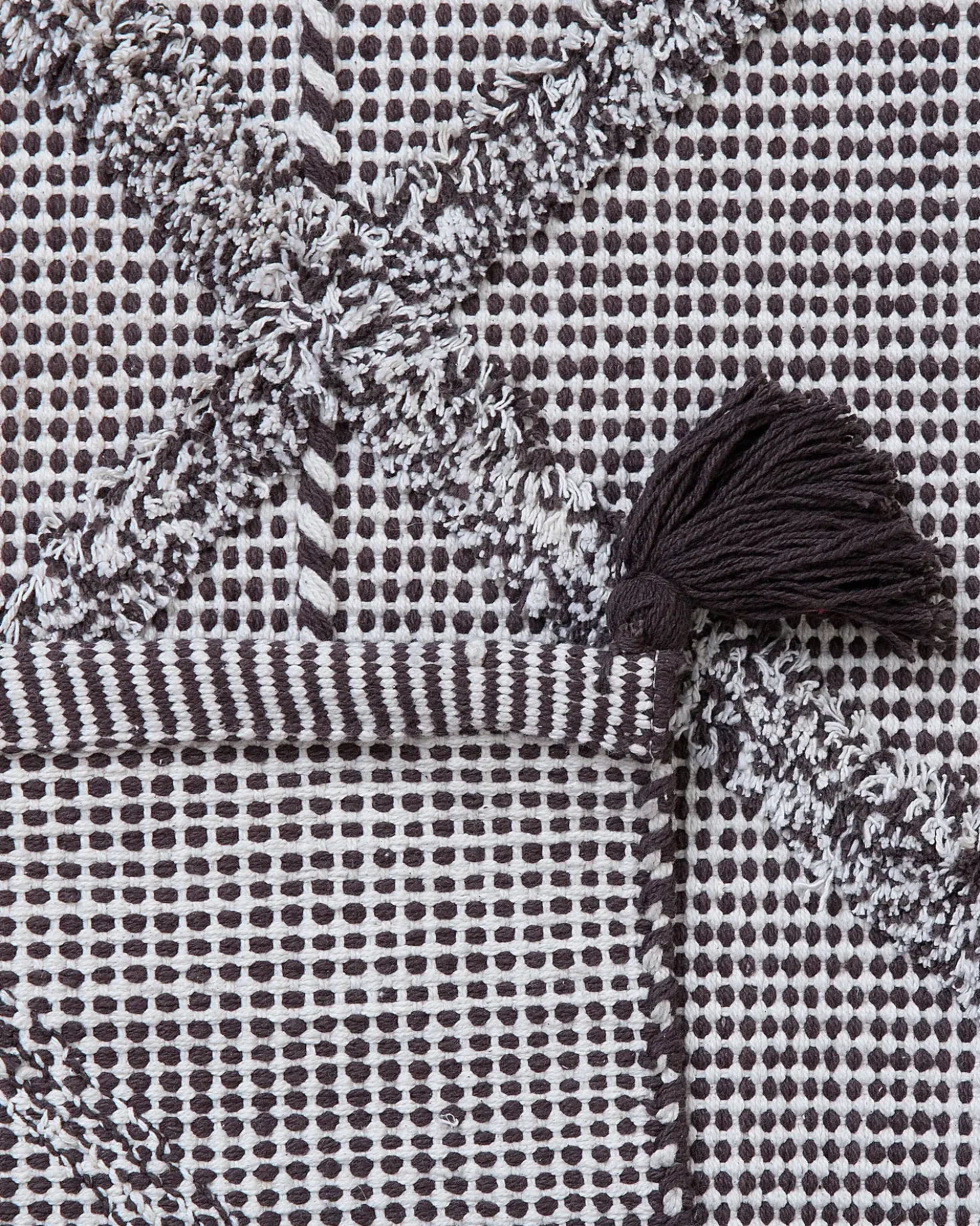 Tappeto TUZLA Marrone 140 x 200 cm Cotone