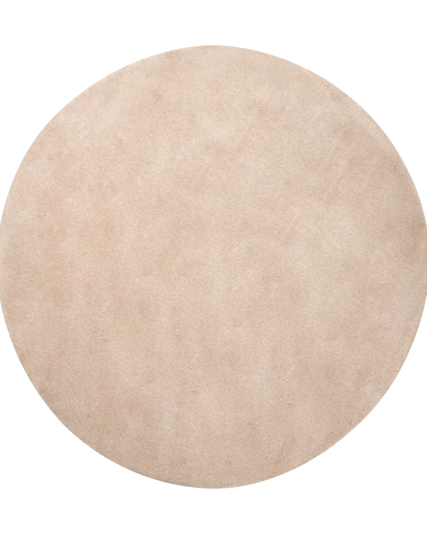 Tappeto VASCO Beige ø 140 cm Lana