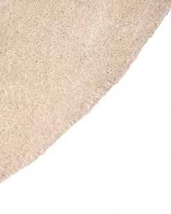Tappeto VASCO Beige ø 140 cm Lana