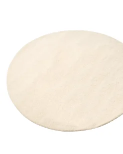 Tappeto VASCO Bianco sporco ø 140 cm Lana