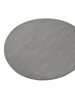 Tappeto VASCO Grigio scuro ø 140 cm Lana