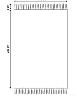 Tappeto XINALI Rosa 140 x 200 cm Cotone