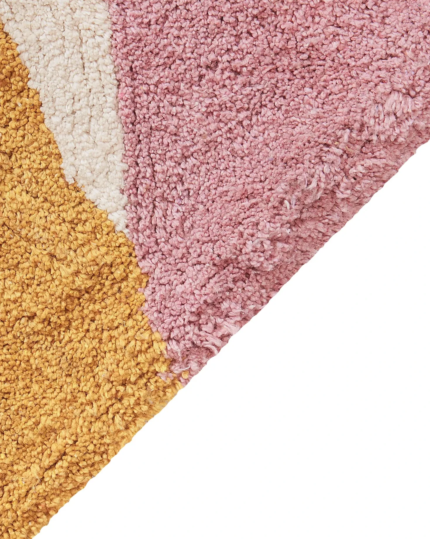 Tappeto XINALI Rosa 140 x 200 cm Cotone