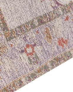 Tappeto YANOBA Beige 80 x 300 cm Cotone