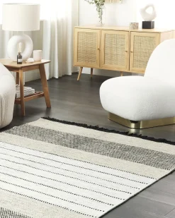 Tappeto YAZLIK Beige 160 x 230 cm Lana