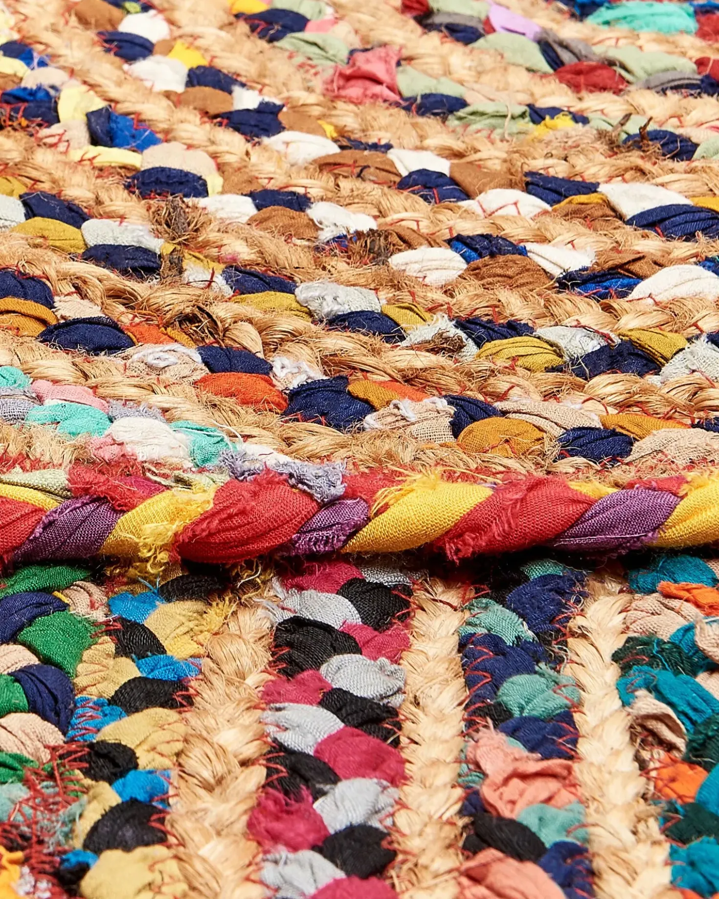 Tappeto YENICE Multicolore ø 140 cm Iuta