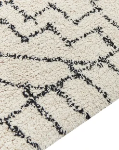 Tappeto ZEYNE Beige 160 x 230 cm Cotone