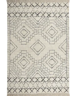 Tappeto ZEYNE Beige 160 x 230 cm Cotone
