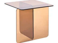 Tavolino AMISK Vetro temperato Marrone