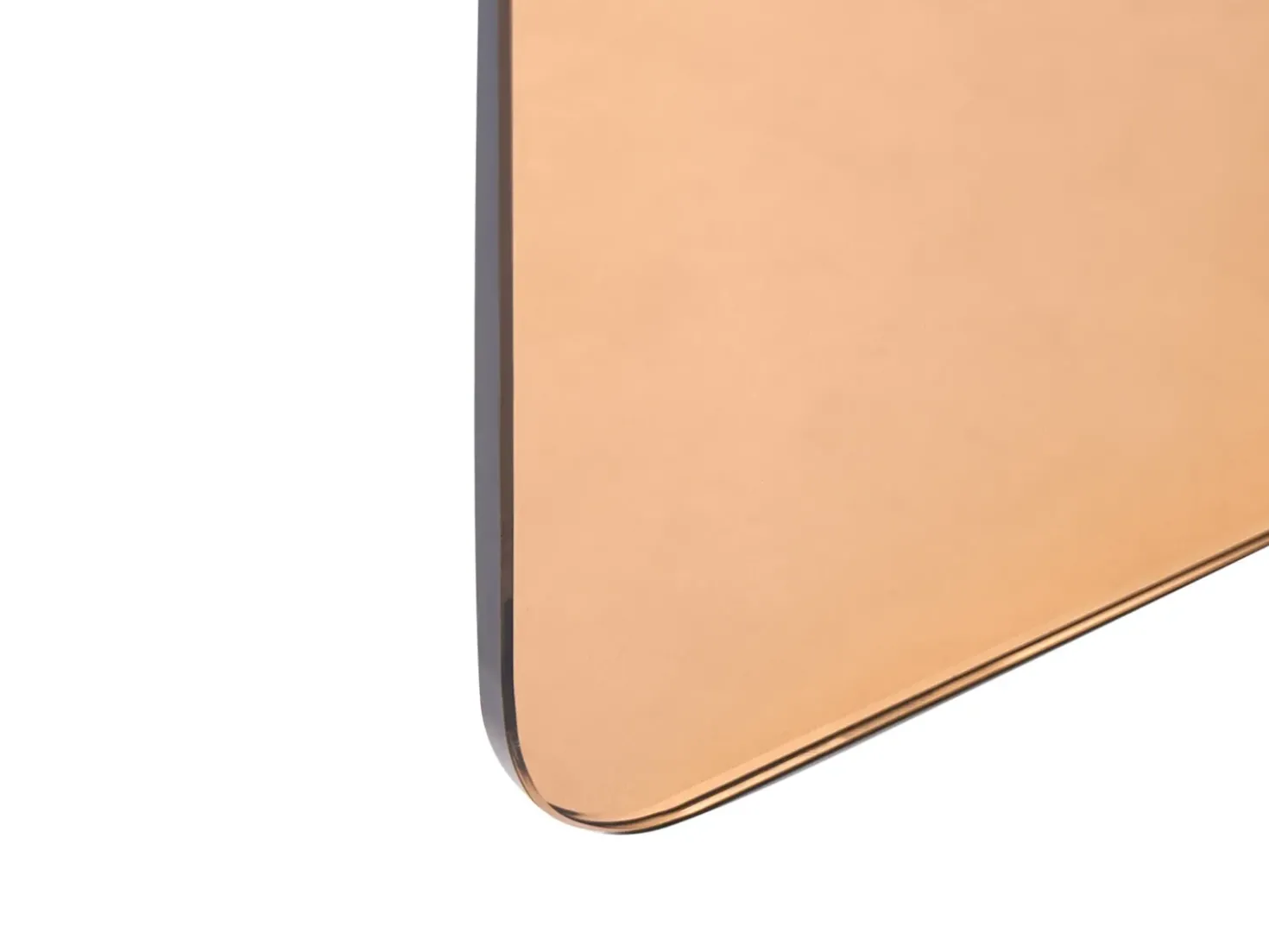 Tavolino AMISK Vetro temperato Marrone