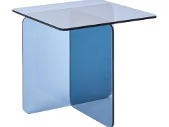 Tavolino AMISK Vetro temperato Blu
