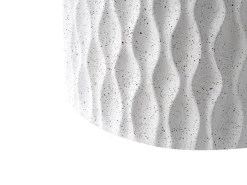 Tavolino ANTELAO 37 cm 37 cm Effetto terrazzo Terrazzo Bianco