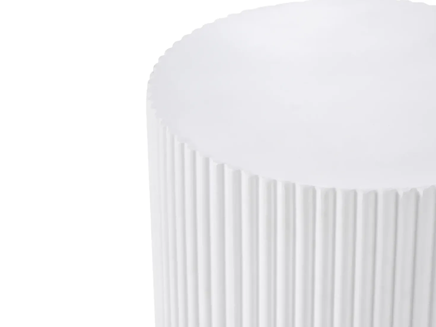 Tavolino BICCARI 38 cm 38 cm Bianco