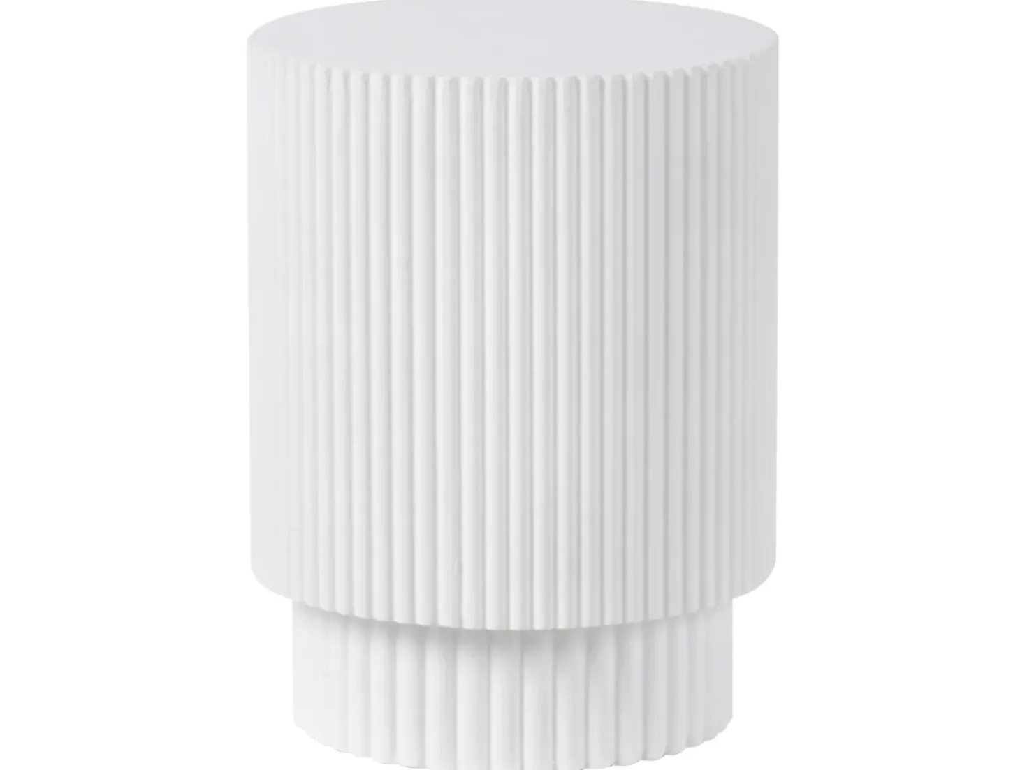 Tavolino BICCARI 38 cm 38 cm Bianco