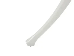 Tavolino Bistrot ANCONA 90 cm 90 cm Metallo Bianco sporco