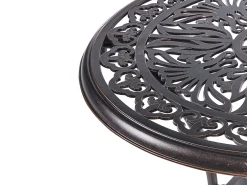 Tavolino Bistrot ANDALO 68 cm 68 cm Metallo Marrone