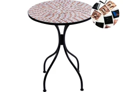 Tavolino Bistrot CARPINO 60 cm 60 cm Nero