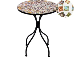 Tavolino Bistrot CASARIO 60 cm 60 cm Nero