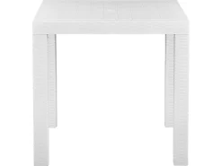 Tavolino Bistrot FOSSANO 80 cm 80 cm Bianco