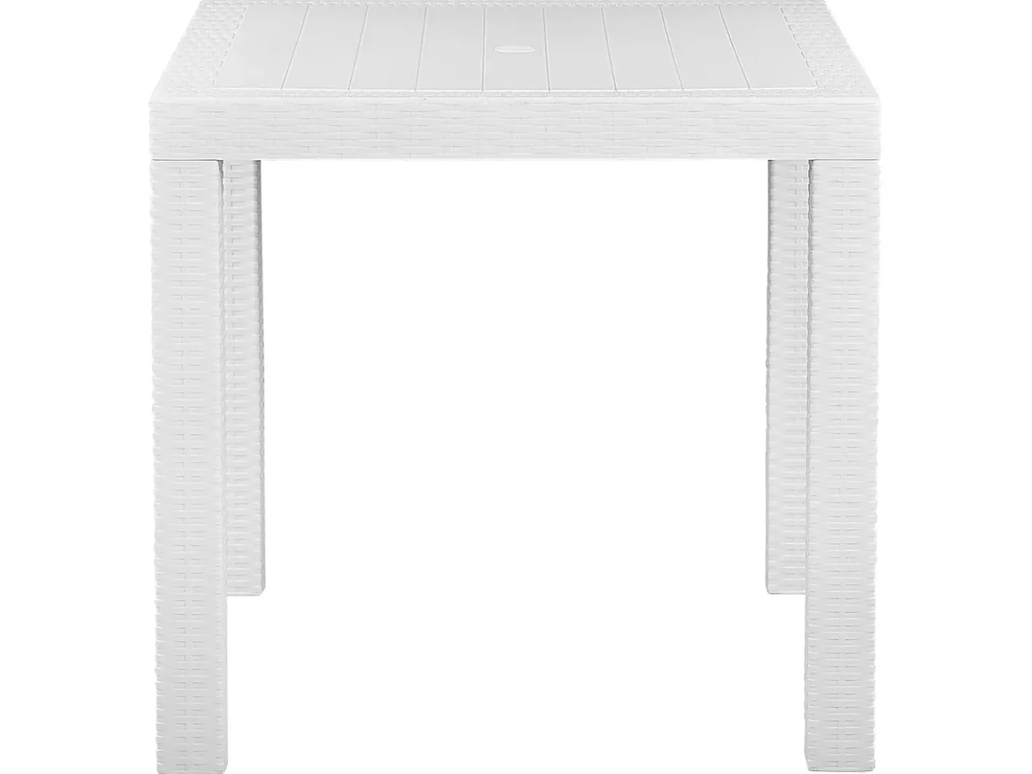 Tavolino Bistrot FOSSANO 80 cm 80 cm Bianco
