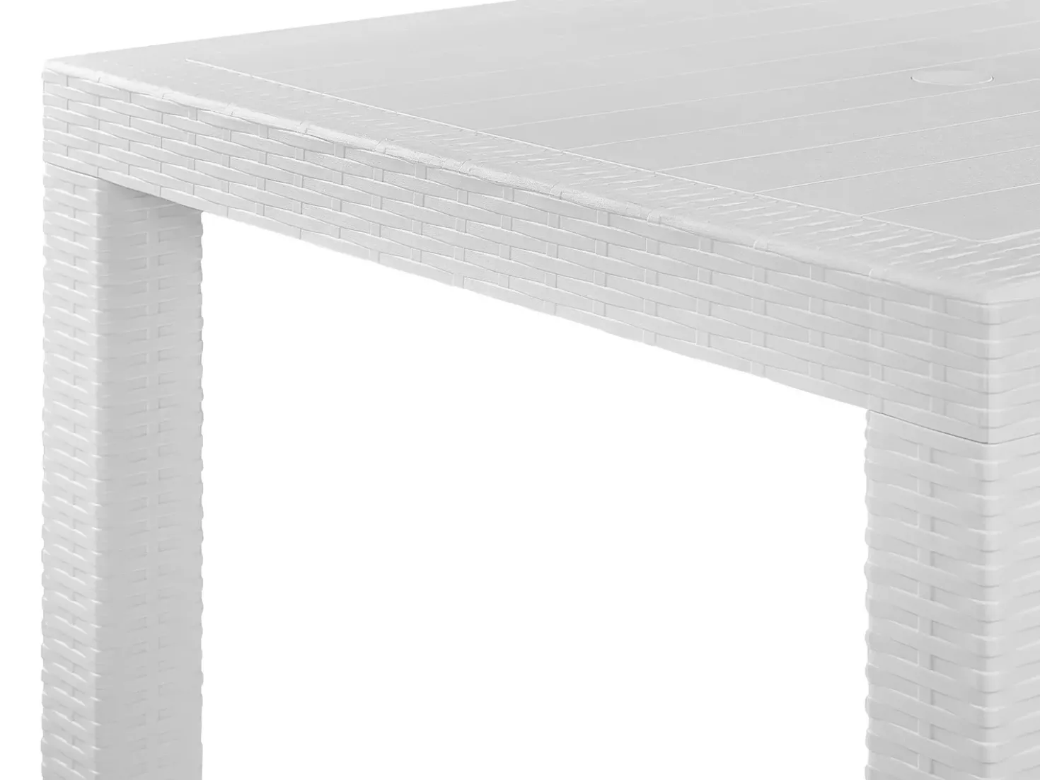 Tavolino Bistrot FOSSANO 80 cm 80 cm Bianco