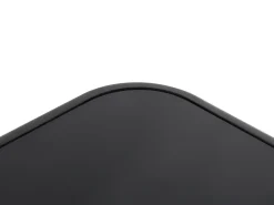 Tavolino Bistrot LIVO 80 cm 80 cm Vetro Nero