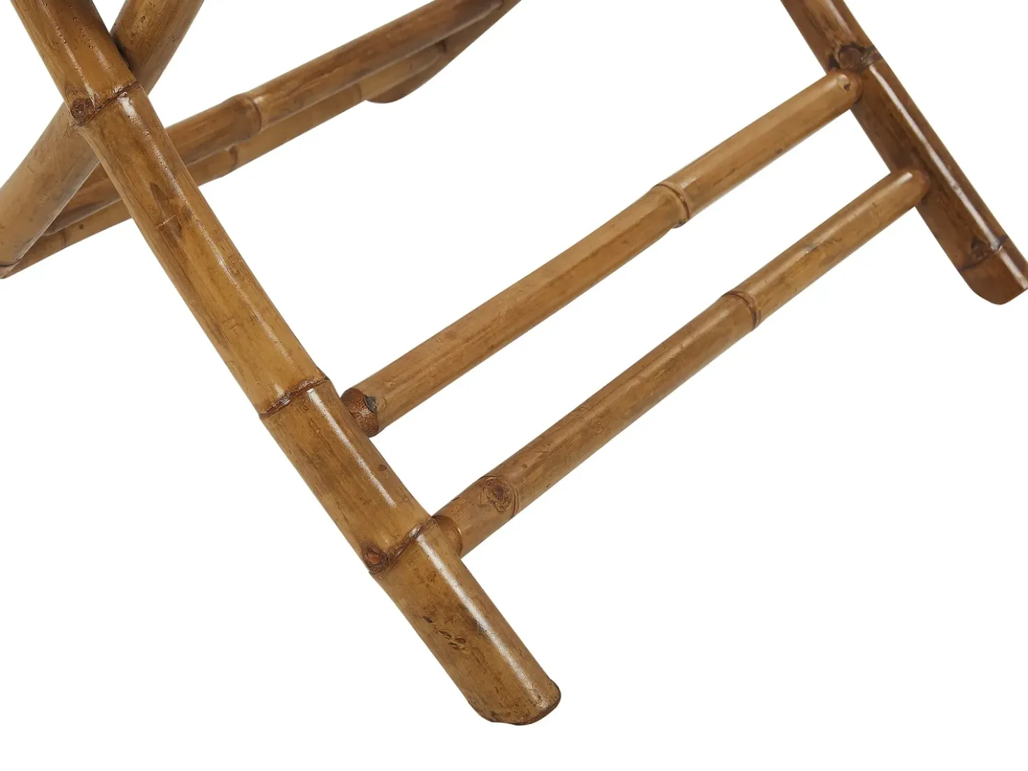 Tavolino Bistrot MOLISE 70 cm 70 cm Bambù Marrone