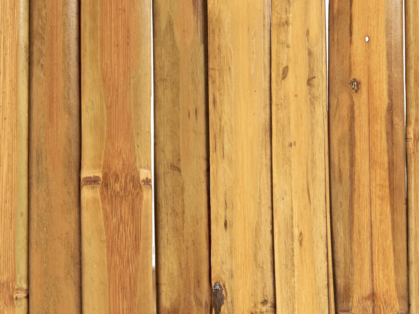 Tavolino Bistrot MOLISE 85 cm 85 cm Bambù Marrone chiaro