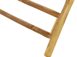 Tavolino Bistrot MOLISE 85 cm 85 cm Bambù Marrone chiaro