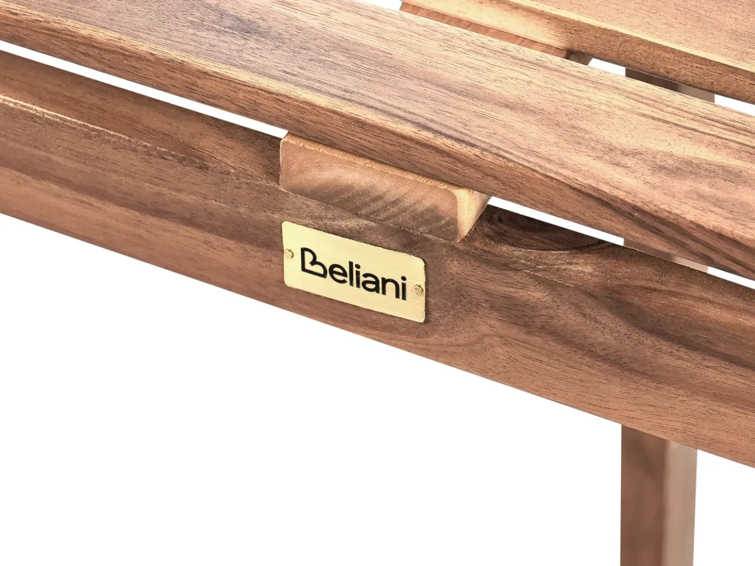 Tavolino Bistrot OSIGO 44 cm 70 cm Legno d'acacia Marrone