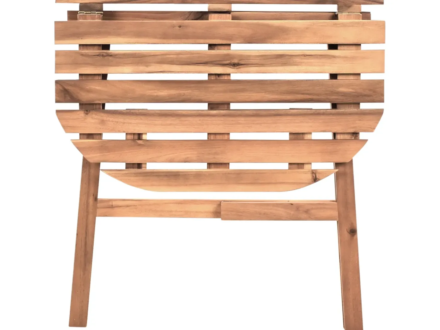 Tavolino Bistrot OSIGO 44 cm 70 cm Legno d'acacia Marrone