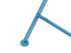 Tavolino Bistrot PAVIA 71 cm 71 cm Metallo Blu