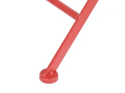Tavolino Bistrot SCARIO 70 cm 70 cm Metallo Rosso