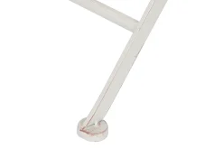 Tavolino Bistrot STIFFE 70 cm 70 cm Metallo Bianco