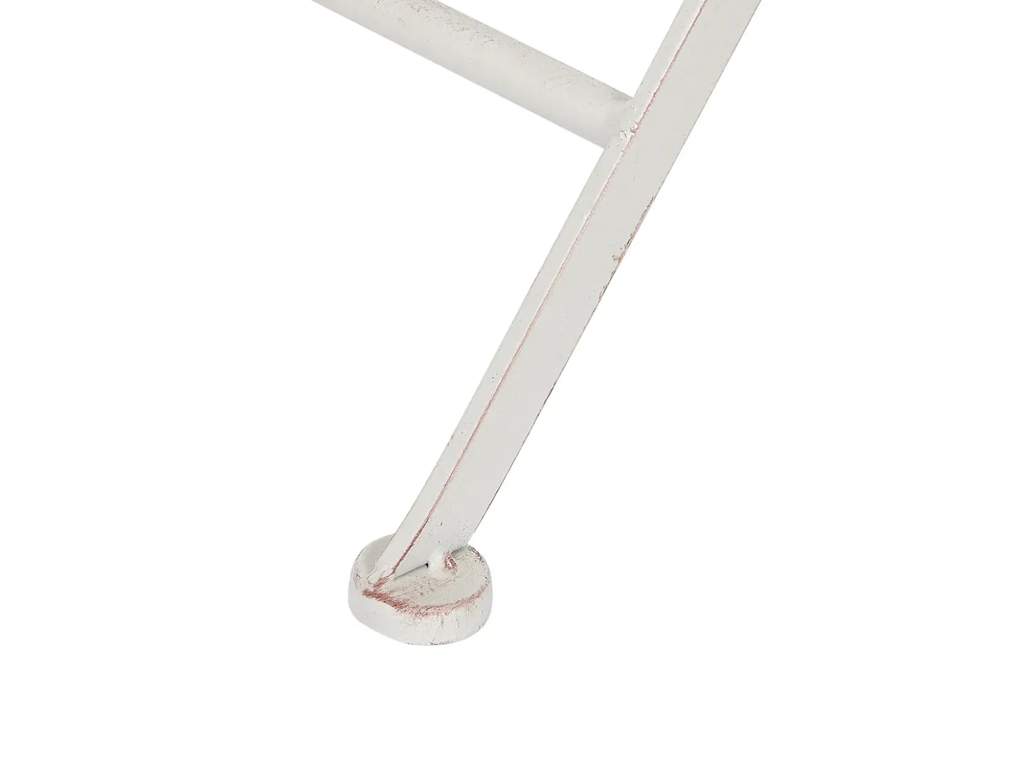 Tavolino Bistrot STIFFE 70 cm 70 cm Metallo Bianco