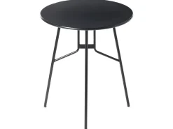Tavolino Bistrot TALTAL 64 cm 64 cm Metallo Nero