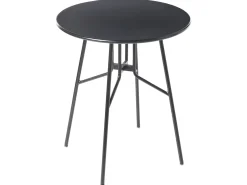 Tavolino Bistrot TALTAL 64 cm 64 cm Metallo Nero