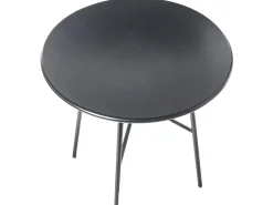 Tavolino Bistrot TALTAL 64 cm 64 cm Metallo Nero