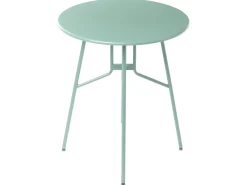 Tavolino Bistrot TALTAL 64 cm 64 cm Metallo Verde chiaro