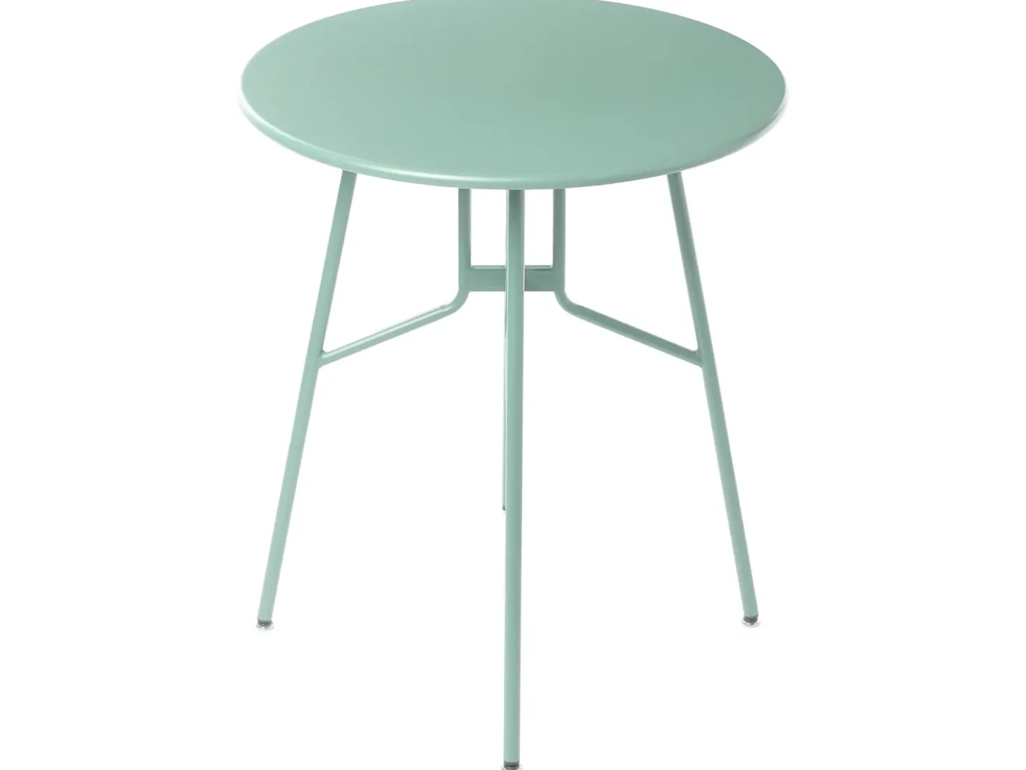 Tavolino Bistrot TALTAL 64 cm 64 cm Metallo Verde chiaro