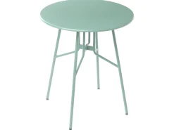 Tavolino Bistrot TALTAL 64 cm 64 cm Metallo Verde chiaro