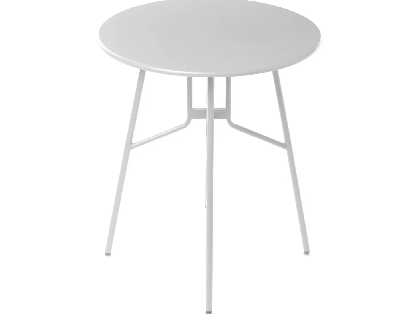 Tavolino Bistrot TALTAL 64 cm 64 cm Metallo Grigio