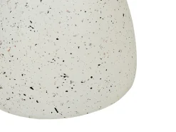 Tavolino CAFFI 50 cm 50 cm Terrazzo Bianco