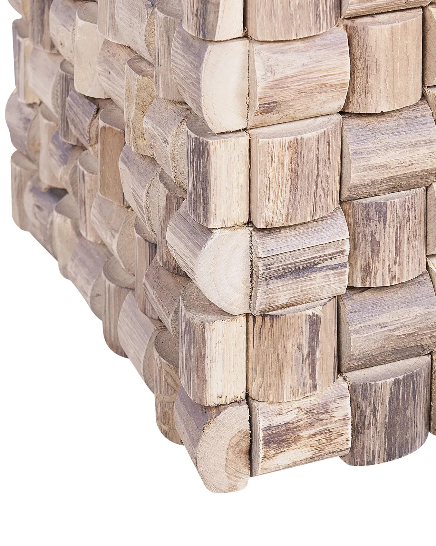 Tavolino CAJEME Legno di teak Marrone chiaro