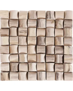 Tavolino CAJEME Legno di teak Marrone chiaro