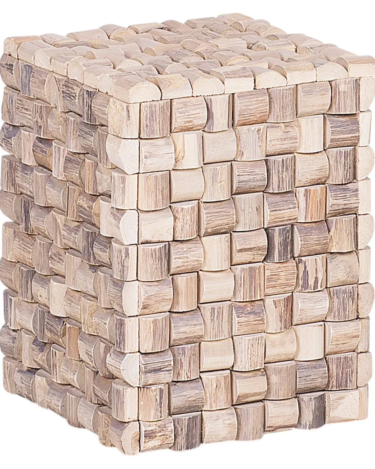 Tavolino CAJEME Legno di teak Marrone chiaro