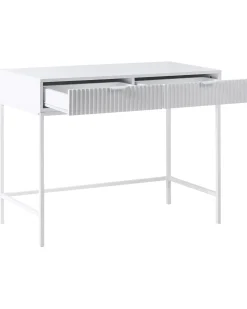 Tavolino consolle ADELAIDE Bianco